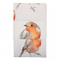 Tea Towel Repeat Robin