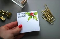 Sticky Notes Holly Jolly