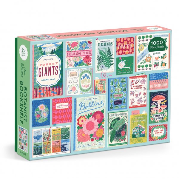 Jigsaw Botanist Bookshelf 1000pc (Feb)