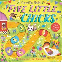 Five Little Chicks Board Book (Feb)