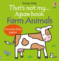 That's Not My Jigsaw Book: Farm Animals (Feb)