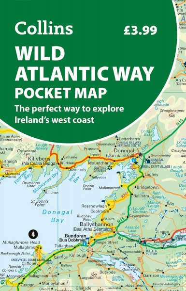 Wild Atlantic Way Pocket Map (Feb)