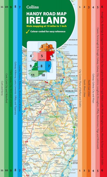 Ireland Handy Road Map (Feb)