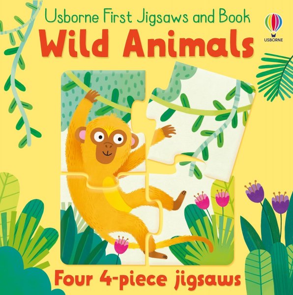 First Book & Jigsaw Wild Animals (Nov)