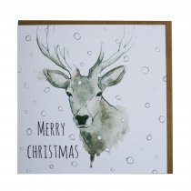 Christmas Highland Stag Greetings Card (BA) Christmas Highland Stag Greetings Card (BA)