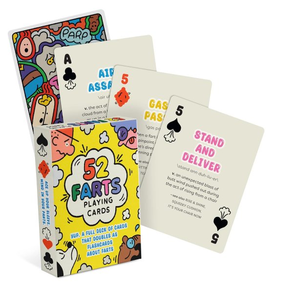 52 Farts Playing Cards - Kids