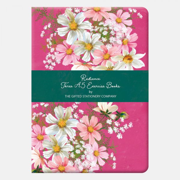 A5 Exercise Book Set of 3 Radiance (Feb)