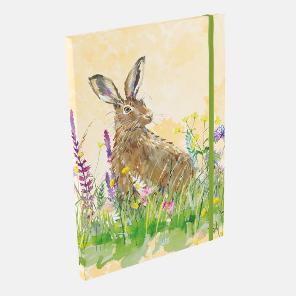 A4 Notebook Wildlife Hare (Feb)