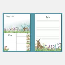 Sticky Notes Folder Wildlife Hare (Feb)