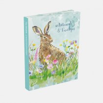 Notecard Wallet Wildlife Hare (Feb)