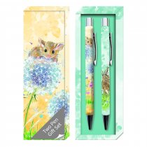 Gift Pen Set Wildlife Field Mouse (Feb)