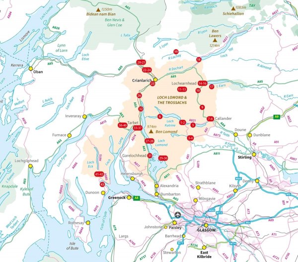 Walking Loch Lomond & the Trossachs (Mar)