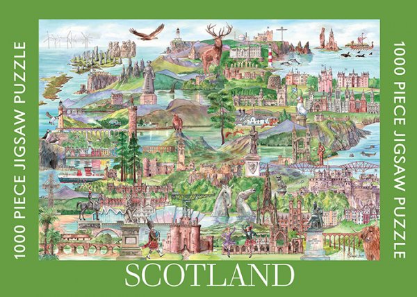 Jigsaw Scotland 1000pc (May)