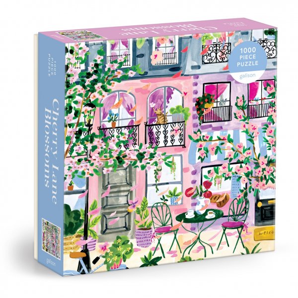Jigsaw Cherry Lane Blossoms 1000pc (Feb)