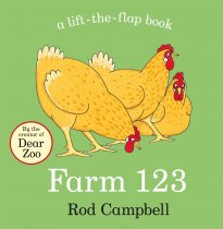 Farm 123: Lift the Flap Board Book (Mar)