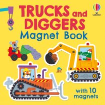 Trucks & Diggers Magnet Book (Jul)