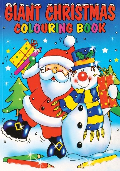 Christmas Colouring Book: 4 Asst Titles