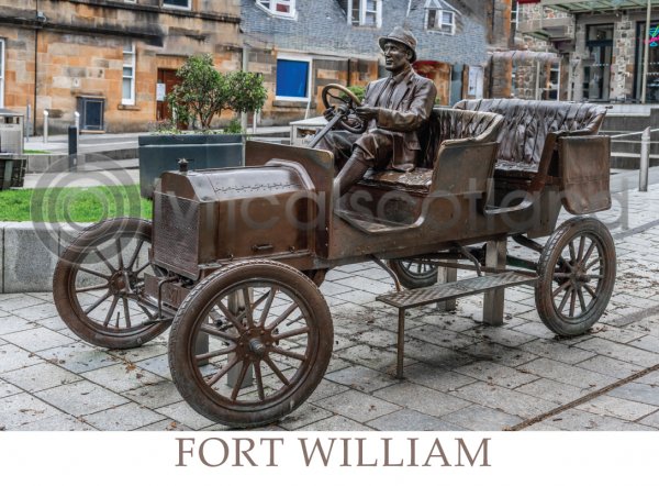 Fort William Bronze Ford Model T Magnet (H LY)