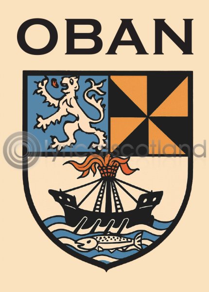 Oban Shield Magnet (V LY)