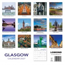 2027 Calendar Glasgow (2 for 10v) (Mar)