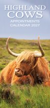 2027 Calendar Highland Cows Appointments (2 for 10v) (Mar)