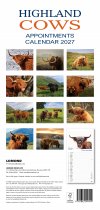 2027 Calendar Highland Cows Appointments (2 for 10v) (Mar)