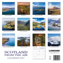 2027 Calendar Scotland From the Air (2 for 10v) (Mar)