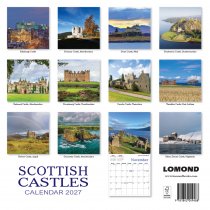 2027 Calendar Scottish Castles (2 for 10v) (Mar)