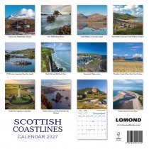 2027 Calendar Scottish Coastlines (2 for 10v) (Mar)