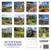 2027 Calendar Scottish Gardens (2 for 10v) (Mar)