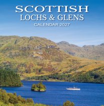 2027 Calendar Scottish Lochs & Glens (2 for 10v) (Mar)