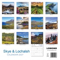 2027 Calendar Skye & Lochalsh (2 for 10v) (Mar)