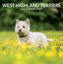 2027 Calendar West Highland Terriers (2 for 10v) (Mar)