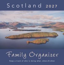 2027 Calendar Scotland Family Organiser (Mar)