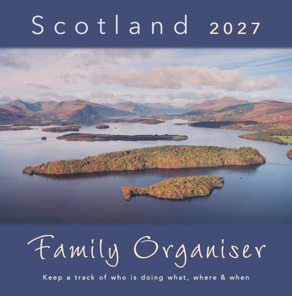 2027 Calendar Scotland Family Organiser (Mar)