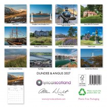 2027 Calendar Dundee & Angus (Mar)