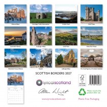 2027 Calendar Scottish Borders (Mar)