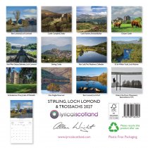 2027 Calendar Stirling, Loch Lomond & Trossachs (Mar)