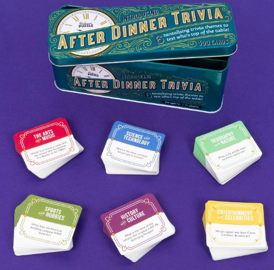 After Dinner Trivia Tin (Aug)