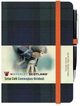 Tartan Cloth Notebook Mini: Black Watch