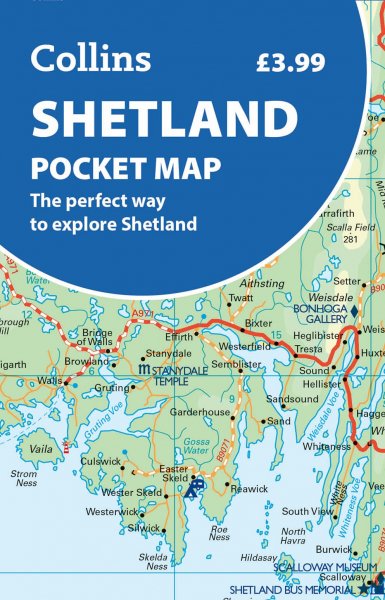 Shetland Pocket Map (Mar)