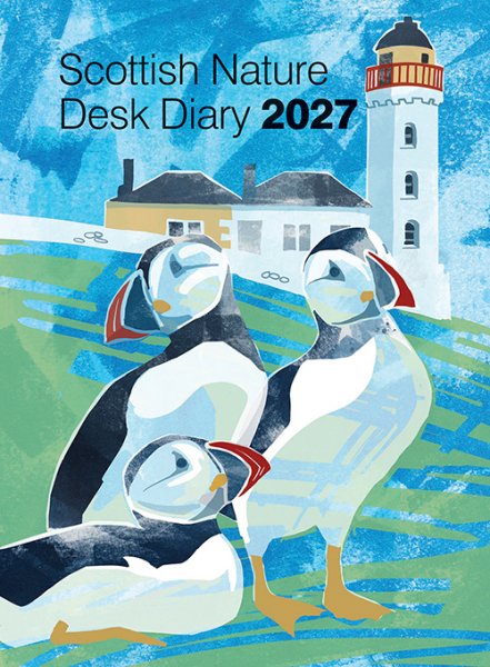 2027 Scottish Nature Desk Diary (Jun)
