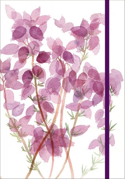 Notebook Botanical Heather (Jul)