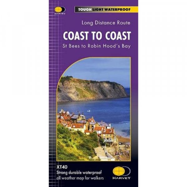 XT40 National Trail Map Coast to Coast