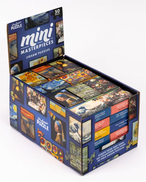 Jigsaw Mini Masterpieces 50pc Puzzles (CPU 60)