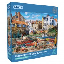 Jigsaw Fishermen at Robin Hood's Bay 1000pc (May)