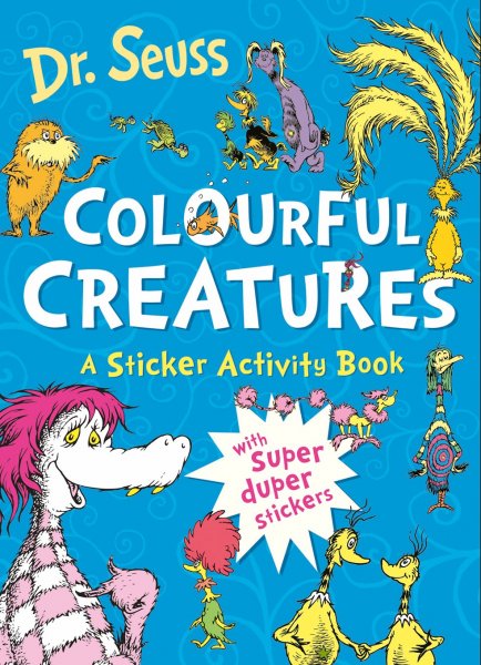 Dr Seuss Colourful Creatures Sticker Activity (Jun)