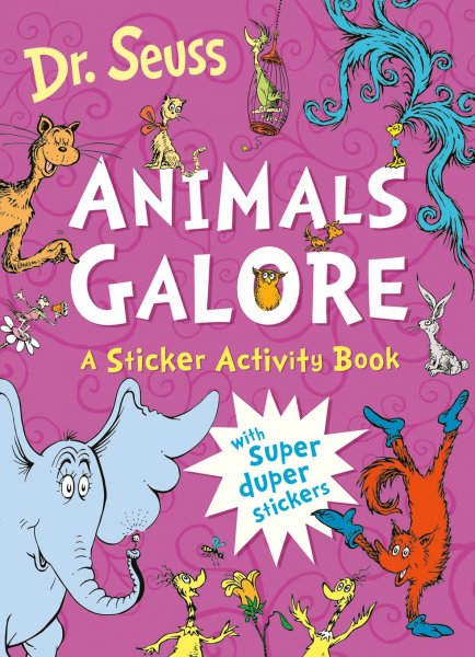 Dr Seuss Animals Galore Sticker Activity (Jun)