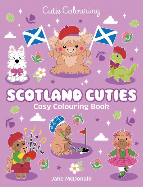 Scotland Cuties Cuties Cosy Colouring (Jul)