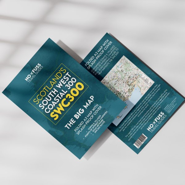 SWC300 Scotland's South West Coastal Map (Jul)
